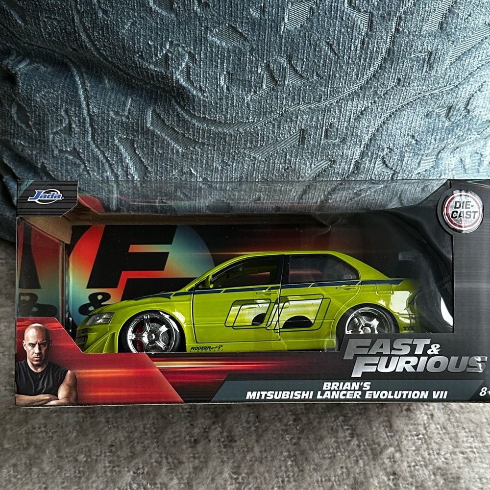 Jada Fast And Furious Brian’s Mitsubishi Lancer Evolution VII